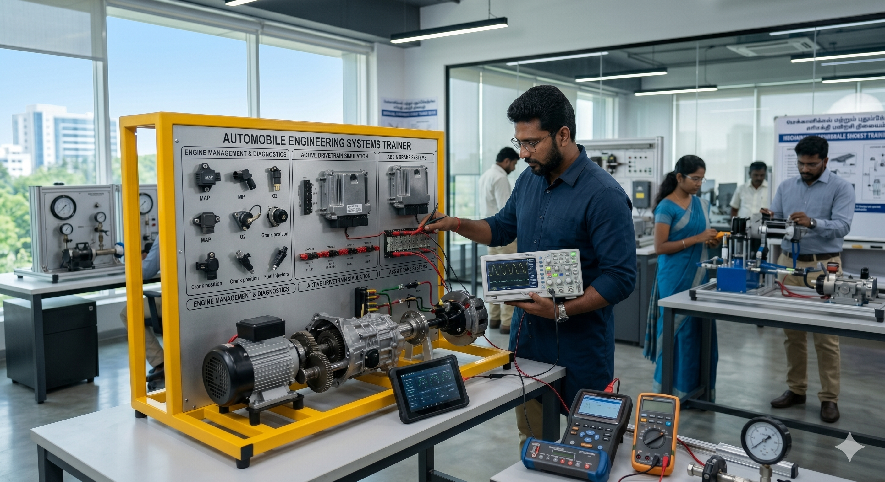 Automobile Engineering Trainer Kits